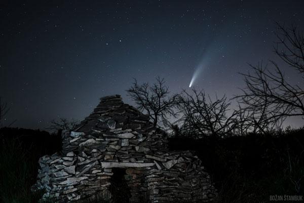 Fotografija noćnog neba - Autor Božan Štambuk