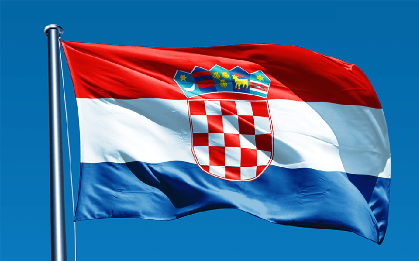 Fotografija hrvatske zastave