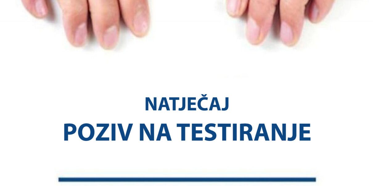 Iliustracija poziv na testiranje