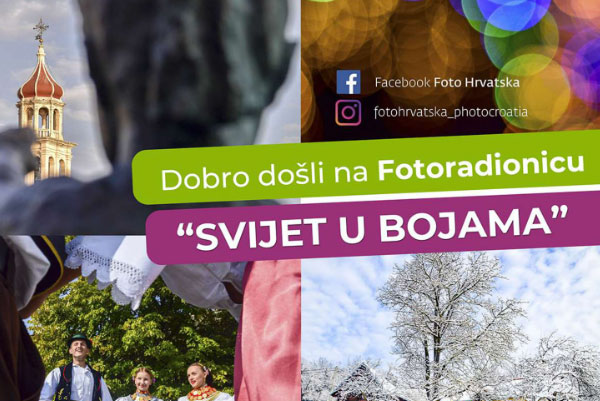 Plakat za foto radionicu Svijet u bojama